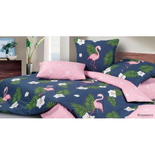 Подушка декоративная Фламинго 40*40